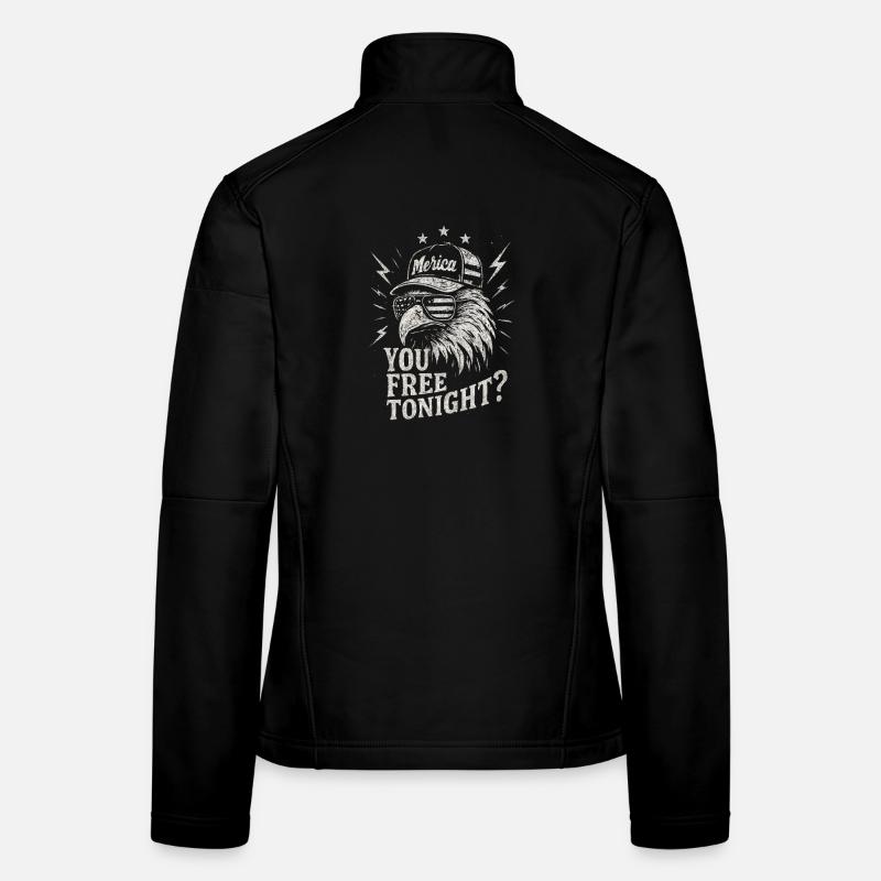 Du bist heute Abend frei, Adler, 4. Juli Frauen Softshelljacke