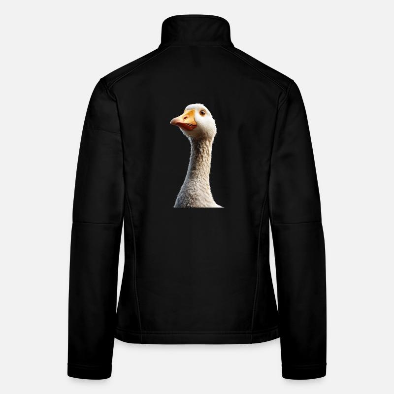 Goose Cute Goose Chicks Goose Chick Duck Small Geese Women's Softshell Jacket