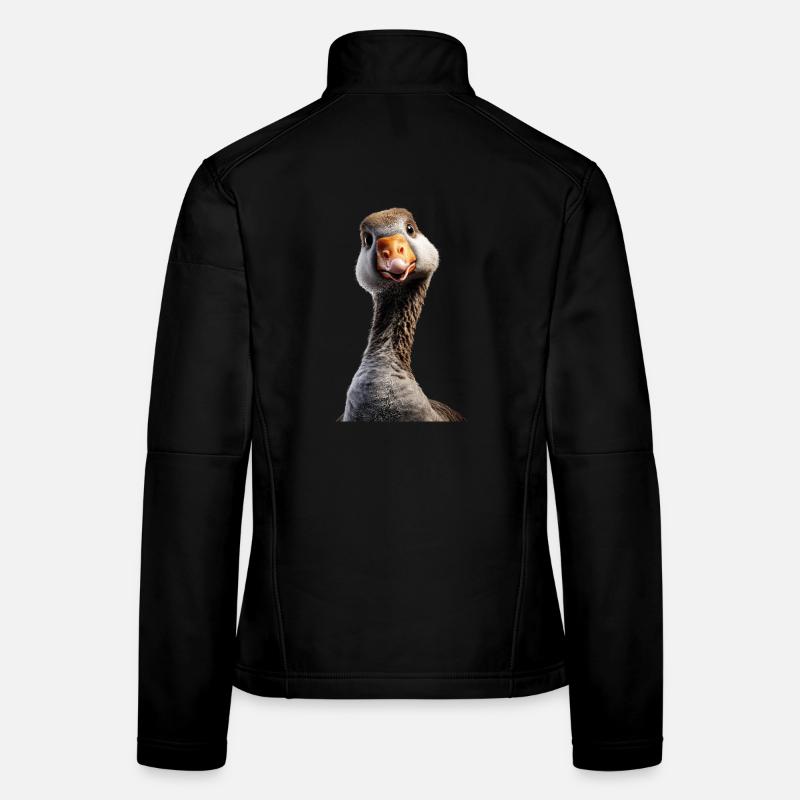 Goose Cute Goose Chicks Goose Chick Duck Small Geese Women's Softshell Jacket