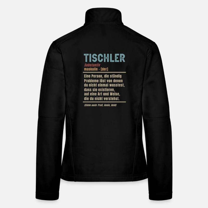 Carpenter Definition Carpenter Meaning Craft Women's Softshell Jacket