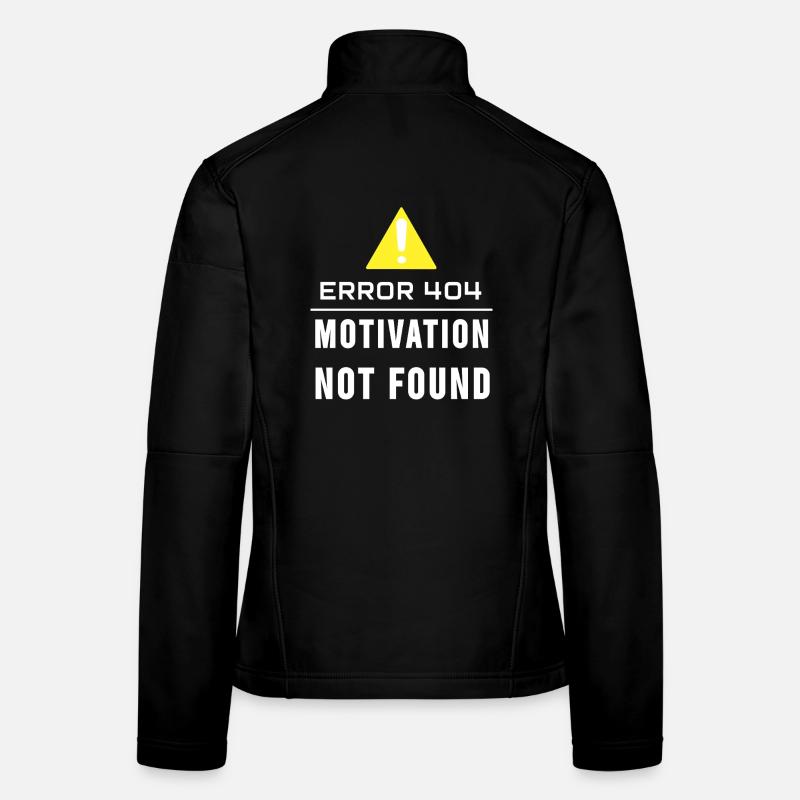 motivation not found Veste en tissu softshell Femme