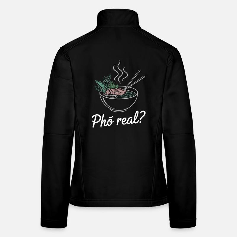 Pho Real Vietnamese Soup Pho Frauen Softshelljacke