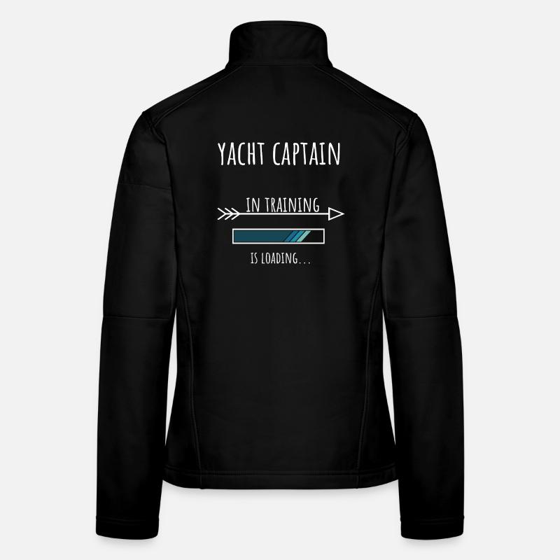 Yacht Captain Gift Profession Training Women's Softshell Jacket