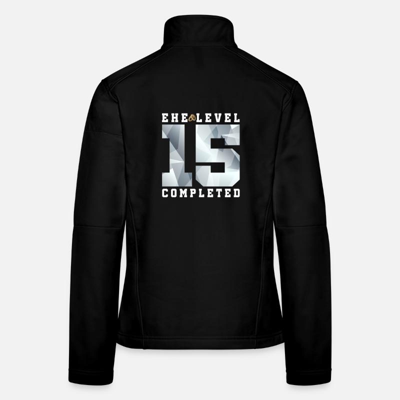 15. Hochzeitstag Frauen Softshelljacke