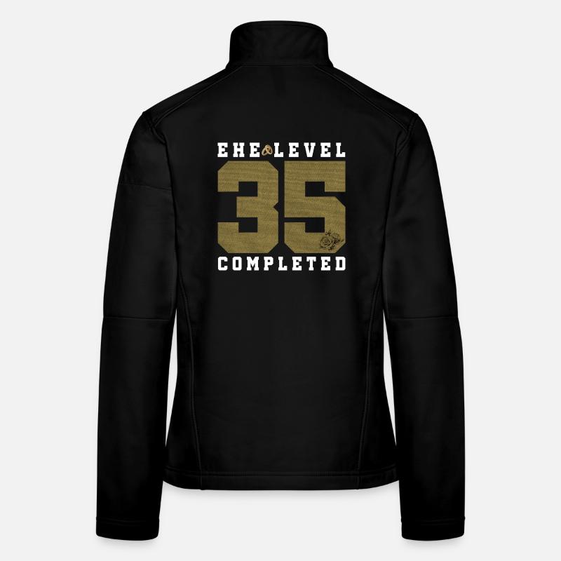 35. Hochzeitstag Frauen Softshelljacke