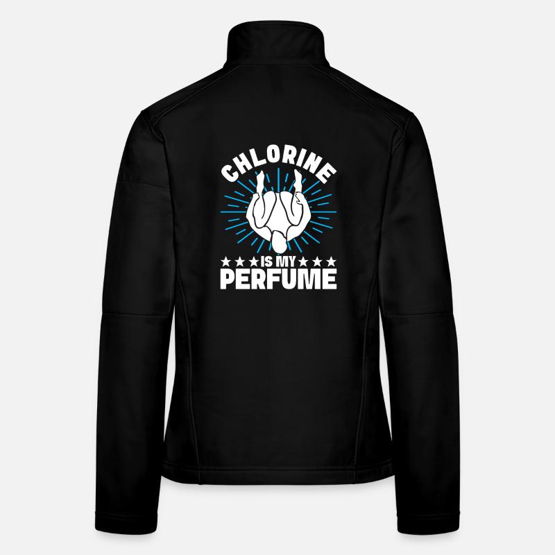 Diving diving board Women's Softshell Jacket