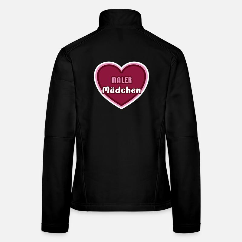 Maler Mädchen Malerin Malermädchen Azubine Frauen Softshelljacke