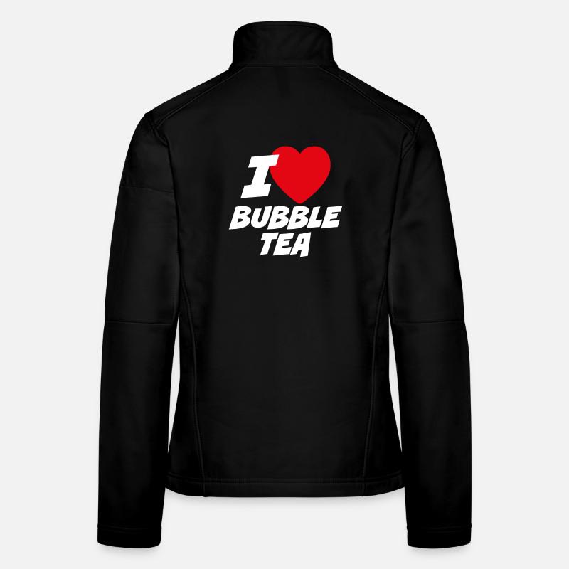 I love bubble tea Women's Softshell Jacket