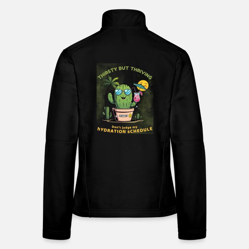 Sommerkaktus – Durstig, aber voller Leben Frauen Softshelljacke