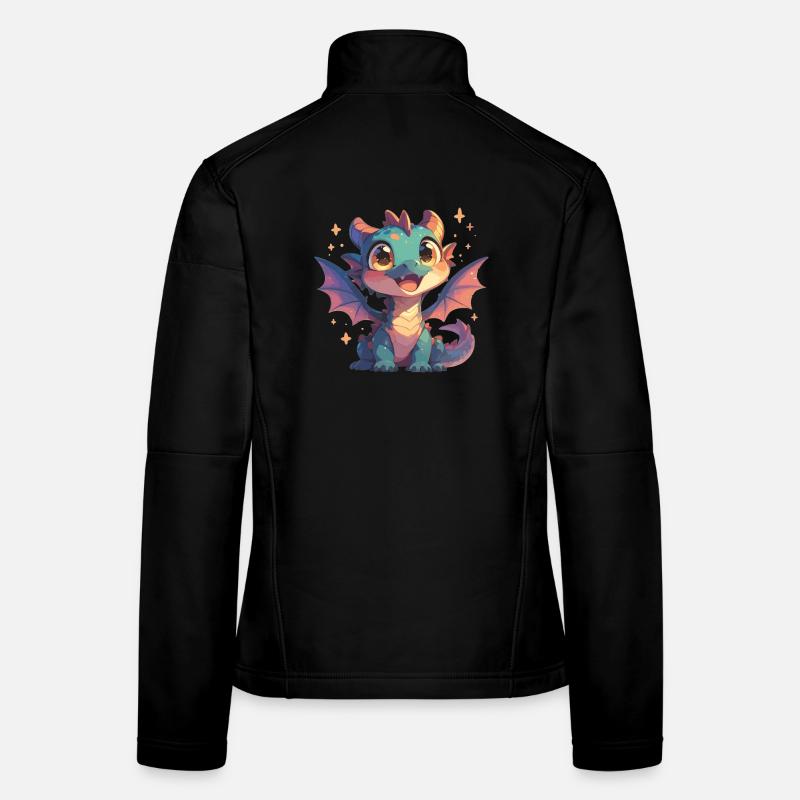 Drachen Drache Frauen Softshelljacke