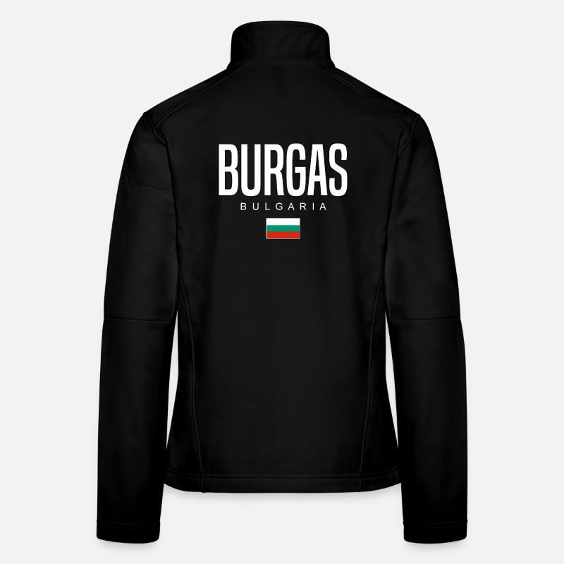 Bourgas, Bulgarie Veste en tissu softshell Femme