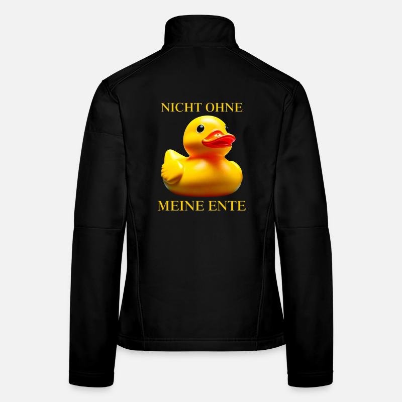 Rubber Duck NOT WITHOUT MY DUCK Women's Softshell Jacket