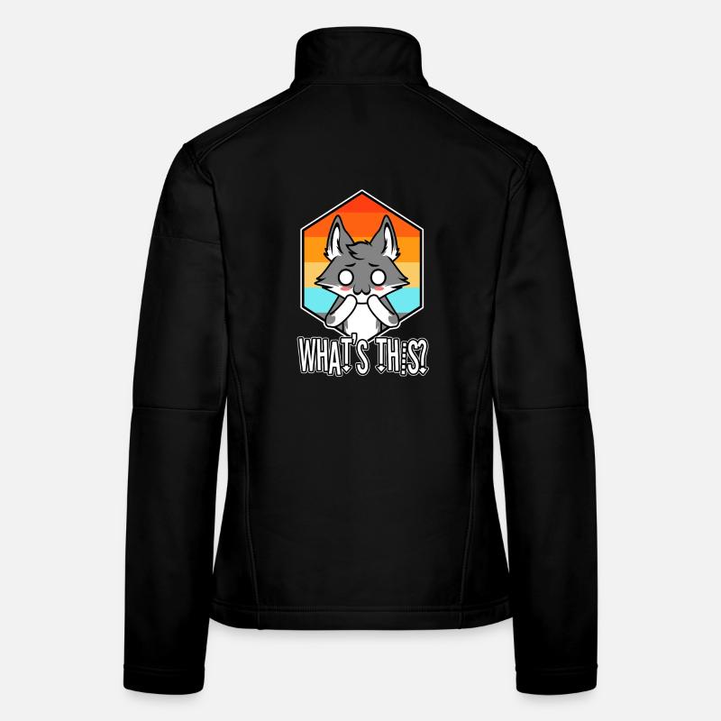 OwO Qu’est-ce que c’est ? Veste en tissu softshell Femme