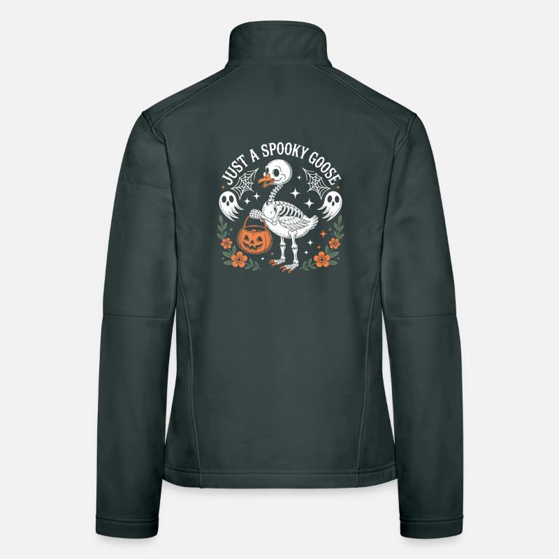 Just a Spooky Goose Women's Softshell Jacket