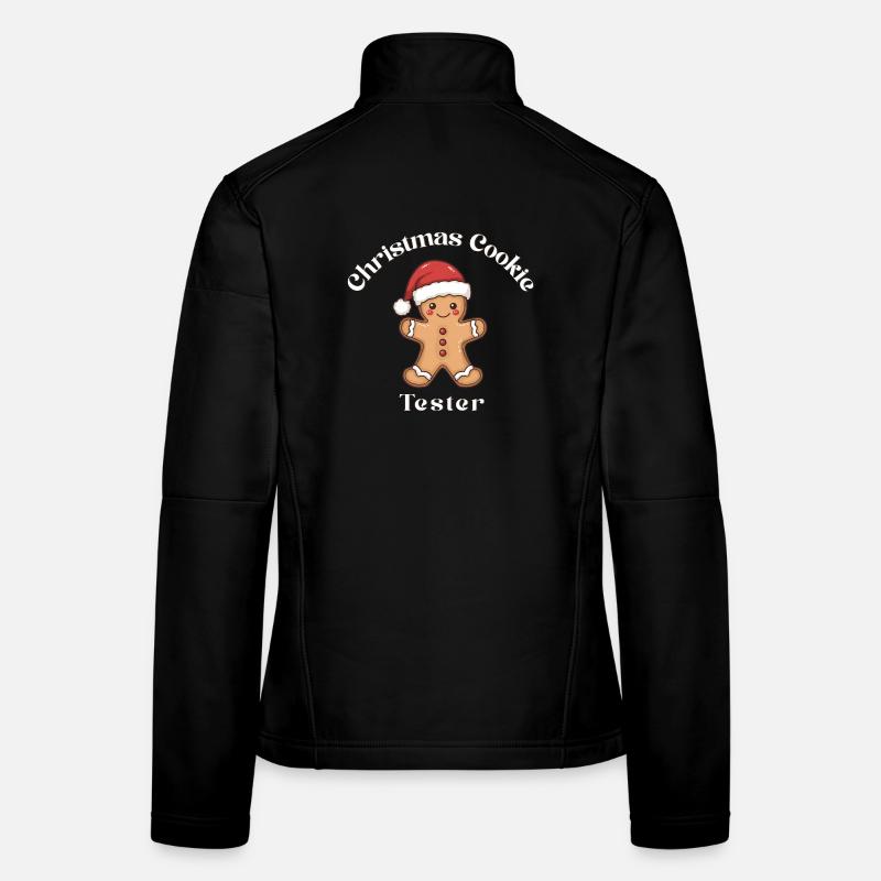 Gingerbread Man – Christmas Cookie Tester Women's Softshell Jacket