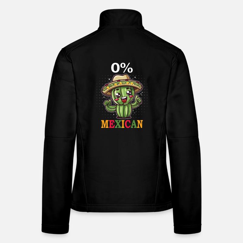 0% Mexican Cinco De Mayo Fiesta Frauen Softshelljacke