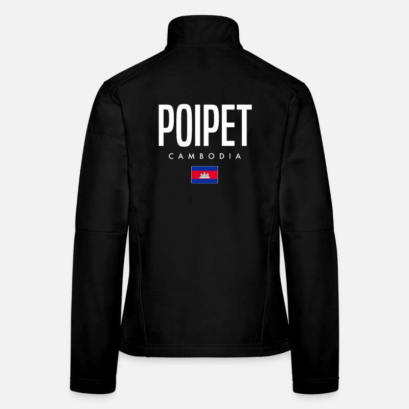 Poipet Kambodscha Khmer Frauen Softshelljacke