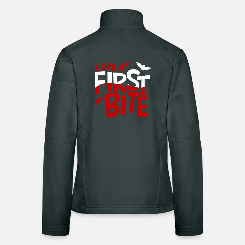 Love_at_first_bite Women's Softshell Jacket