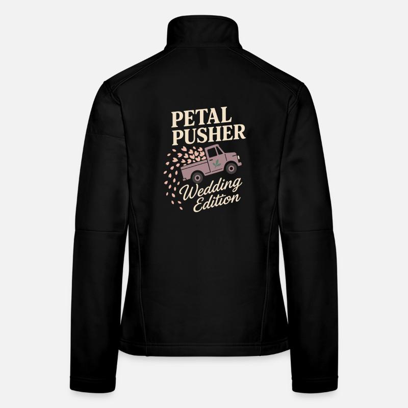 Fleuriste de mariage Floral Designer -crew Bouquet Veste en tissu softshell Femme