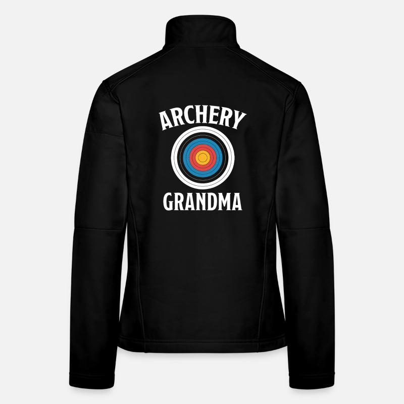 Bogenschießen Spruch Oma Bogenschießen Geschenk Frauen Softshelljacke