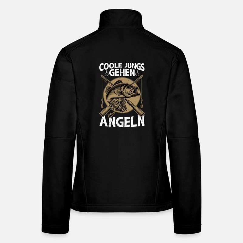 Cool Guys Marche Pêche Pêcheur Pêcheur Veste en tissu softshell Femme