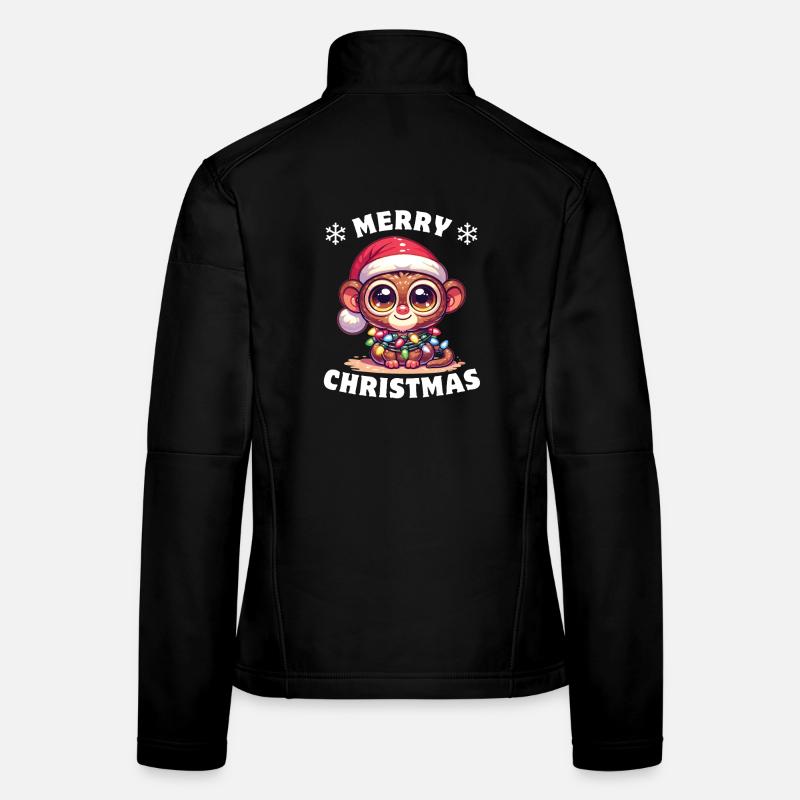 Fées de Noël Tarsier Veste en tissu softshell Femme