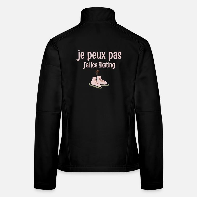 I can't I have Skating - Women's Softshell Jacket - black