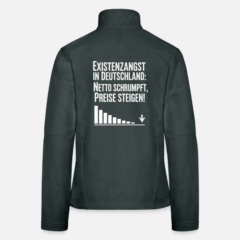 Existential fear in Germany Women's Softshell Jacket