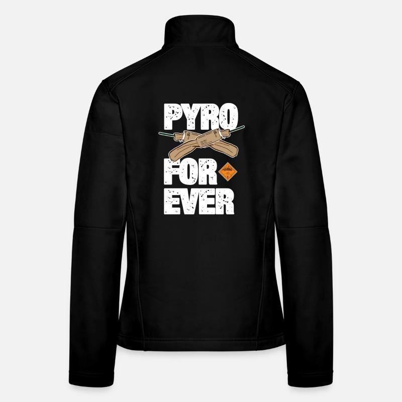 Pyro For Ever avec Trueno Veste en tissu softshell Femme