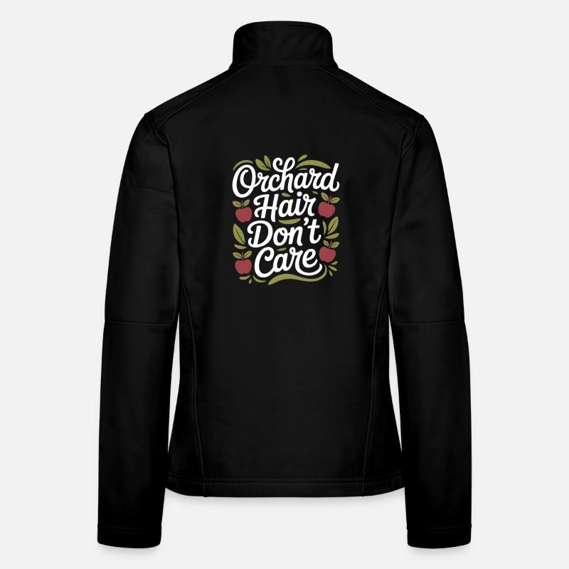 Orchard Hair Don’t Care Fall Autumn Apple Picking Frauen Softshelljacke