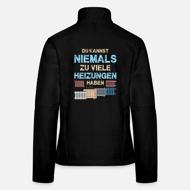 Heating Engineer Heating Construction Plumber Plumber Women's Softshell Jacket