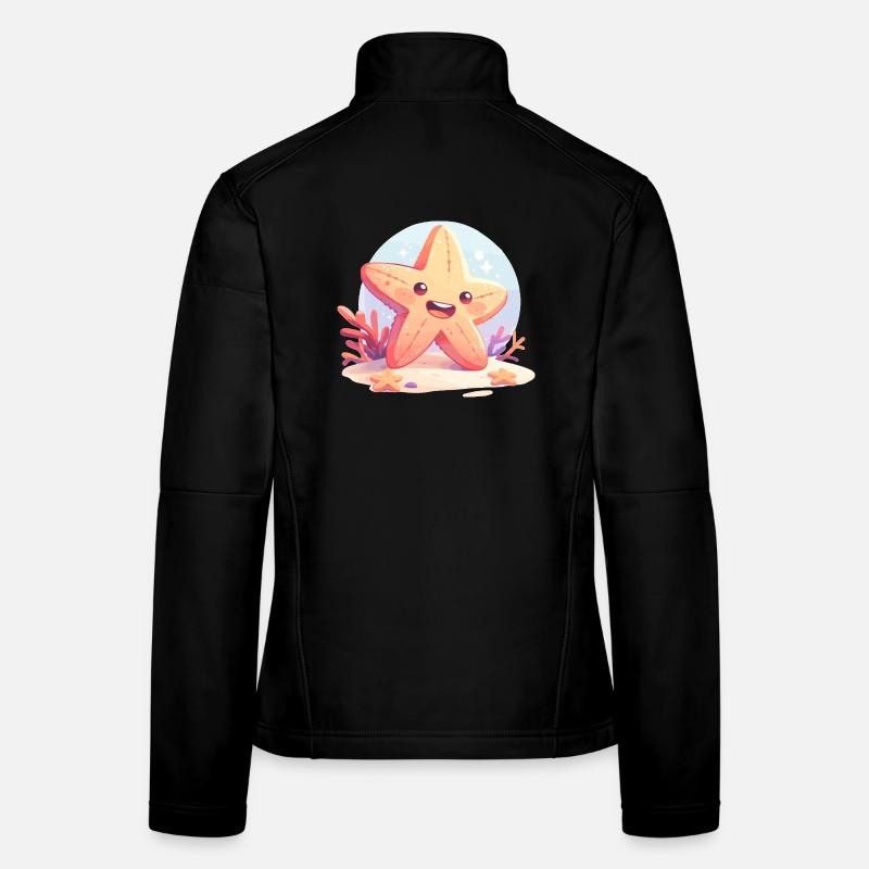 Étoile de mer Étoile de mer Veste en tissu softshell Femme