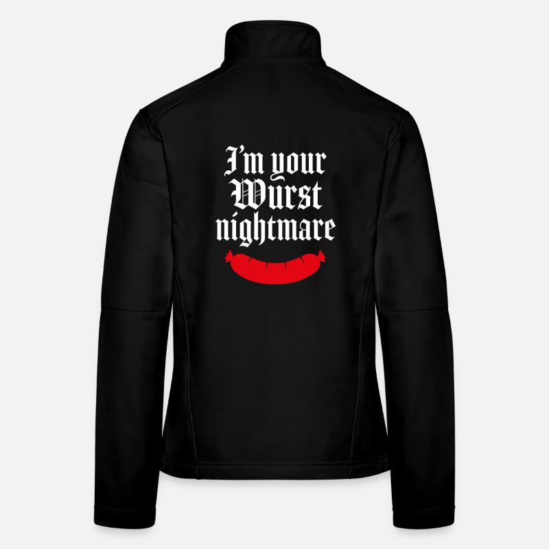 I'm your wurst nightmare Women's Softshell Jacket