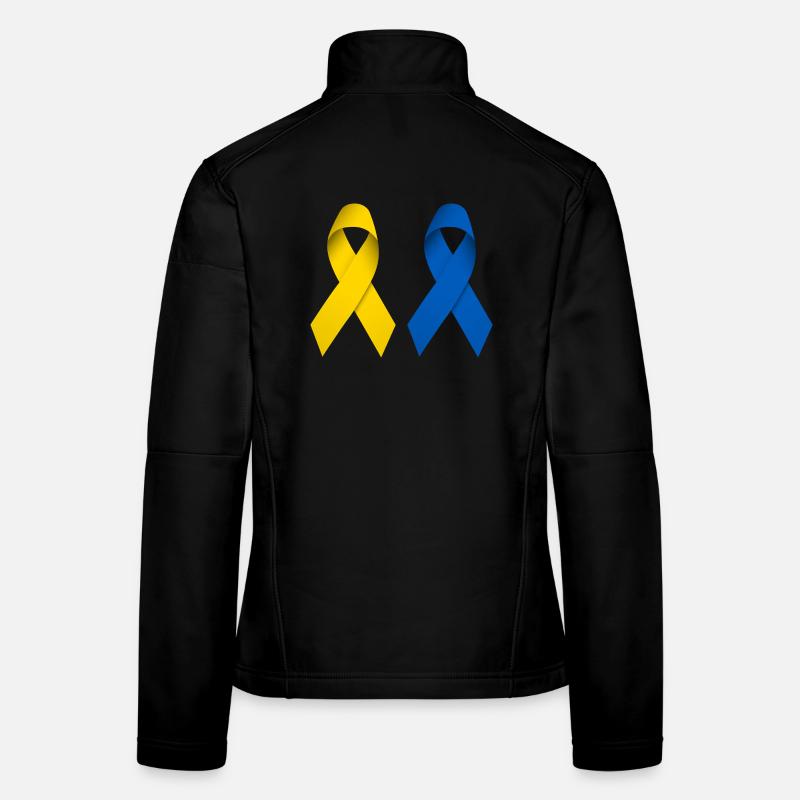 Peace loops for Ukraine Women's Softshell Jacket