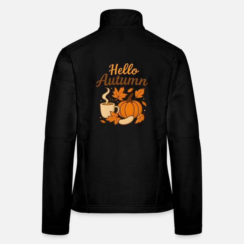 Hello Autumn – Herbstliche Stimmung Frauen Softshelljacke
