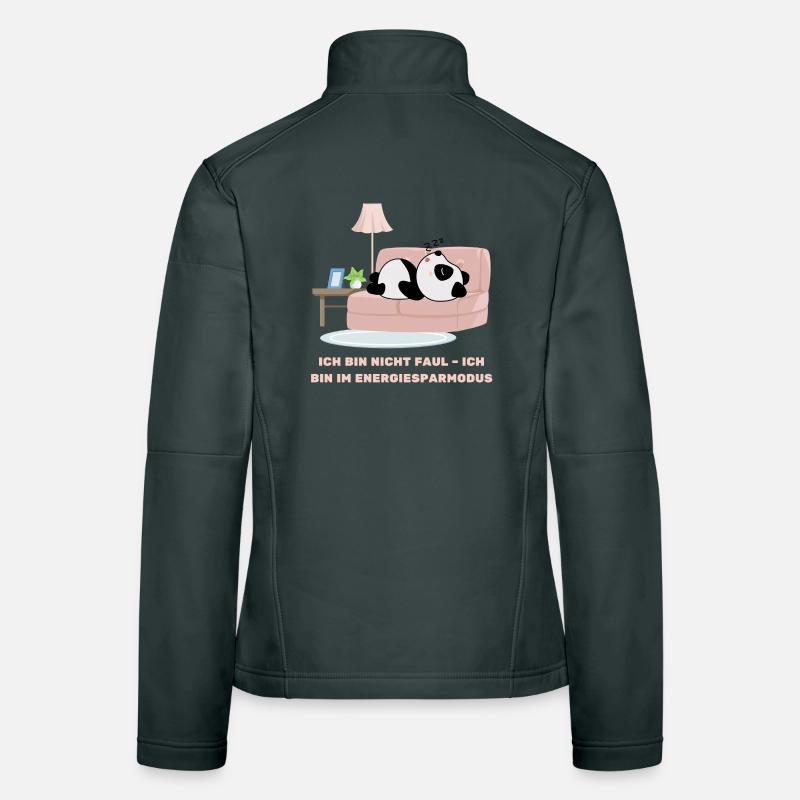 I'm not lazy - I'm in power saving mode Women's Softshell Jacket