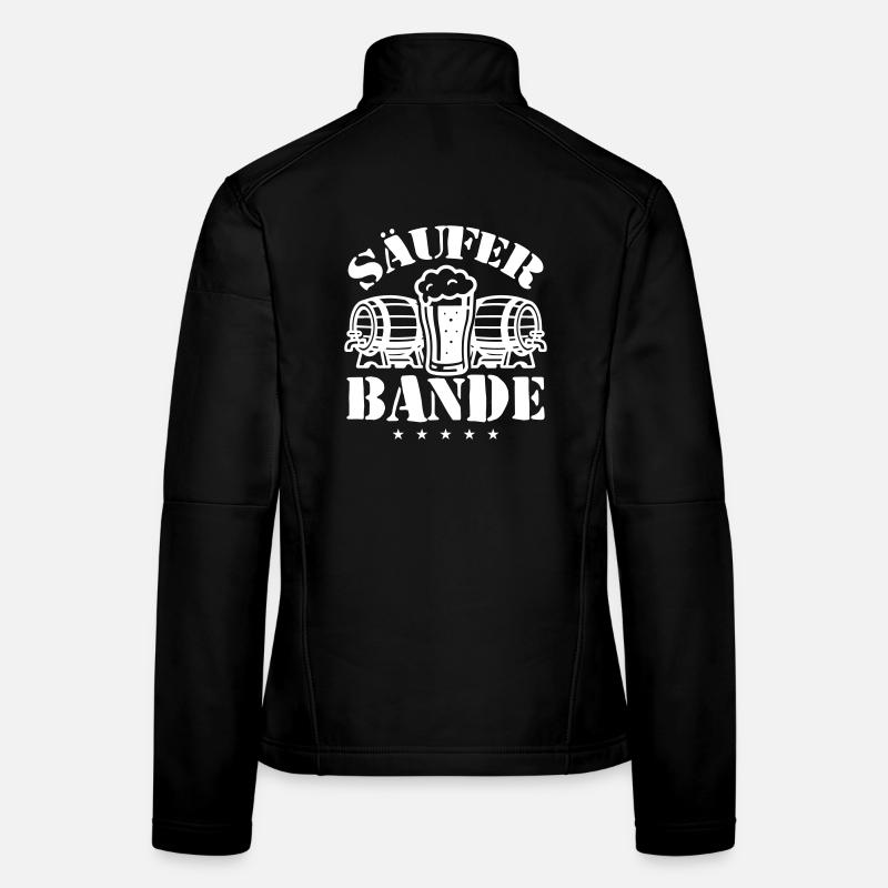 Bière Drunkard Gang Veste en tissu softshell Femme
