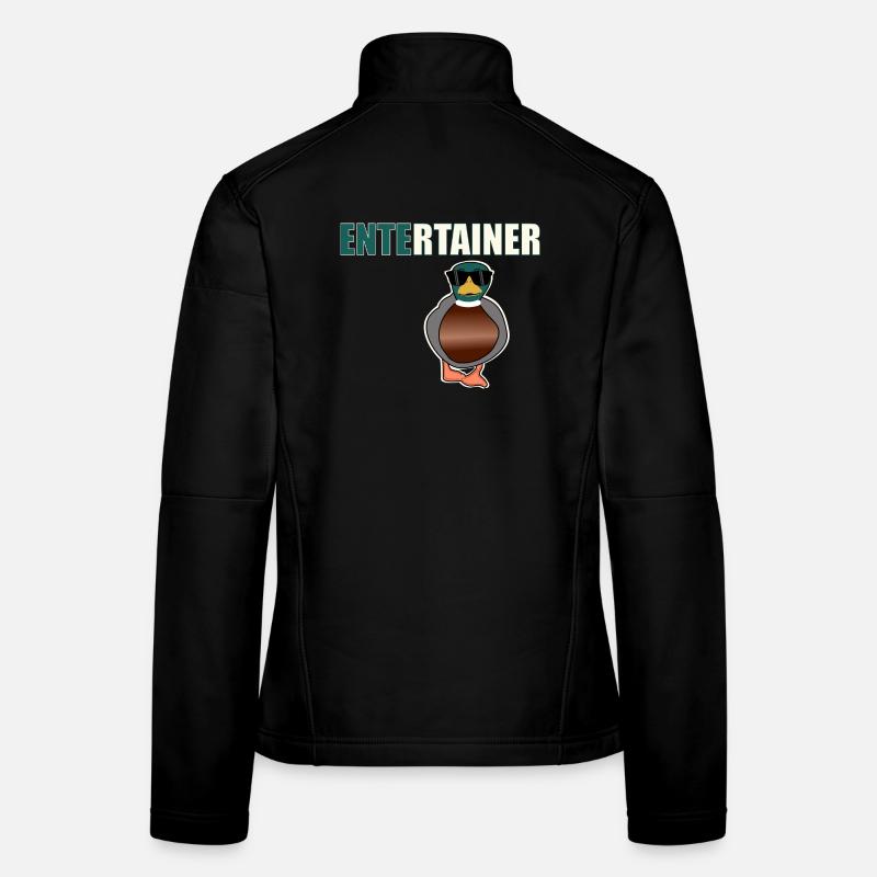 Entertainer Duck Women's Softshell Jacket