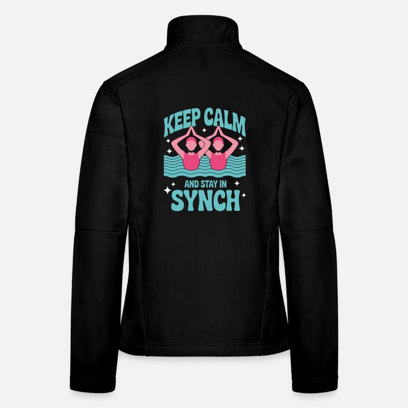 Synchronschwimmen Kunstschwimmen Wassersport Frauen Softshelljacke