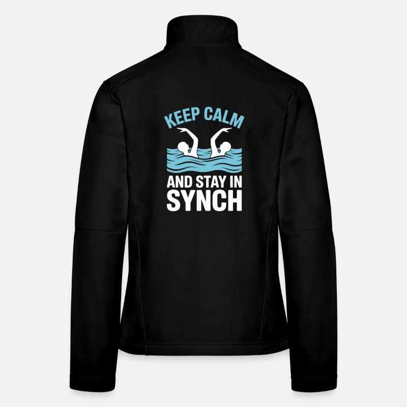 Synchronschwimmen Kunstschwimmen Wassersport Frauen Softshelljacke