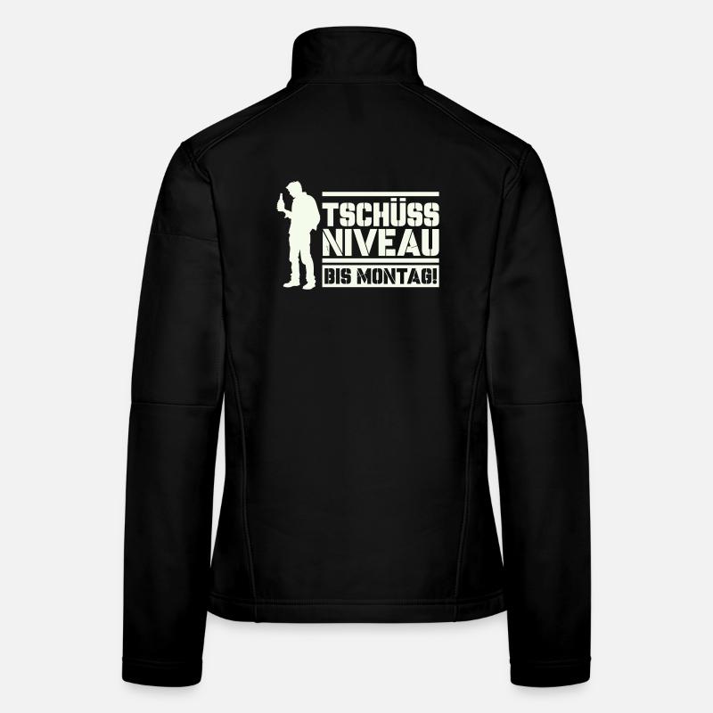 Bye bye level until Monday Women's Softshell Jacket