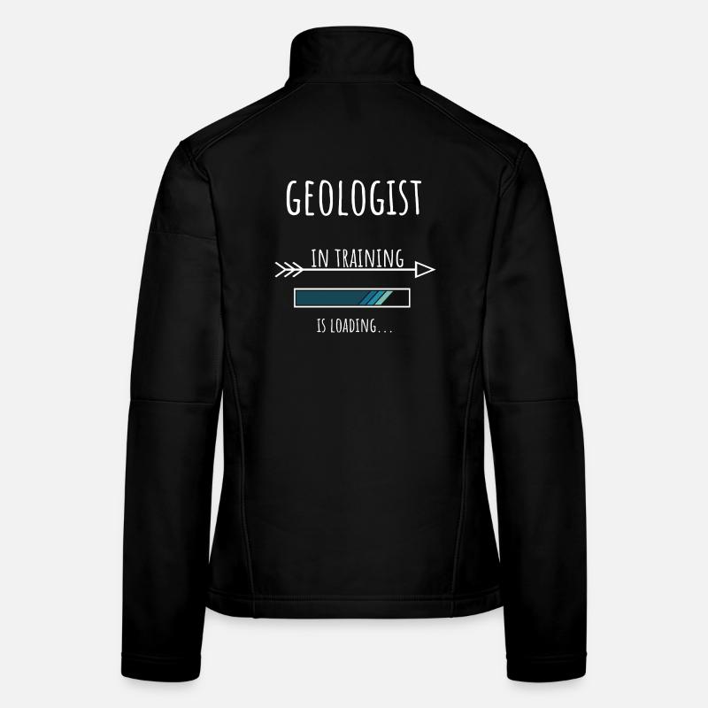 Geologie Geschenk Beruf Ausbildung Geologist Frauen Softshelljacke