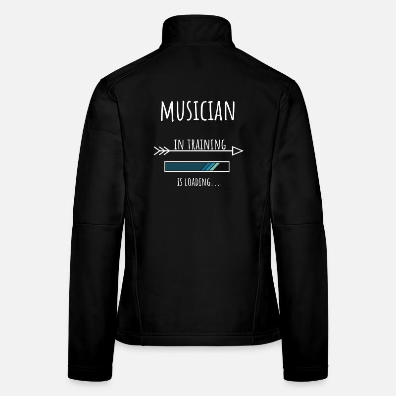 Musician Geschenk Beruf Ausbildung Musiker Frauen Softshelljacke