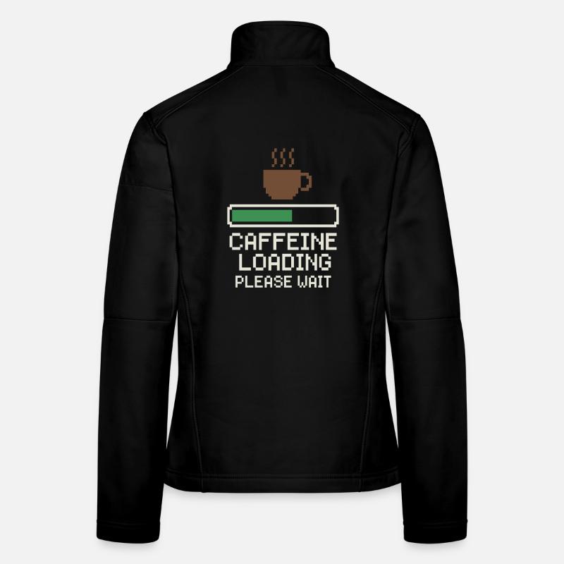 Barista Espresso Crew Café Slinger Latte Veste en tissu softshell Femme
