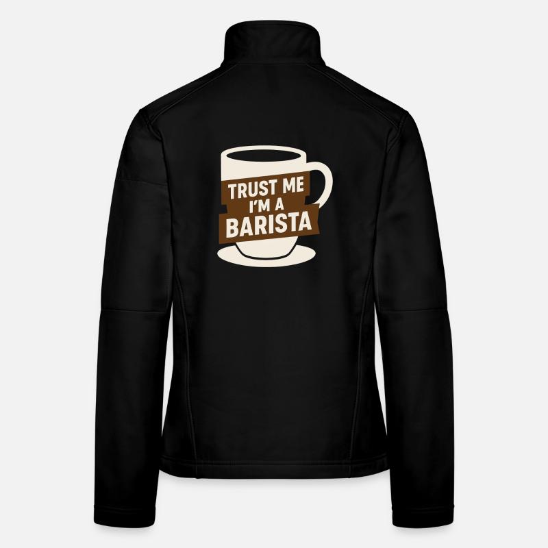 Barista Espresso Crew Kaffee Slinger Latte Frauen Softshelljacke