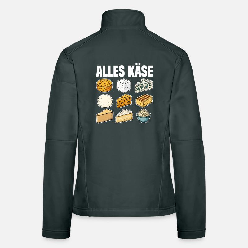 All Cheese Women's Softshell Jacket