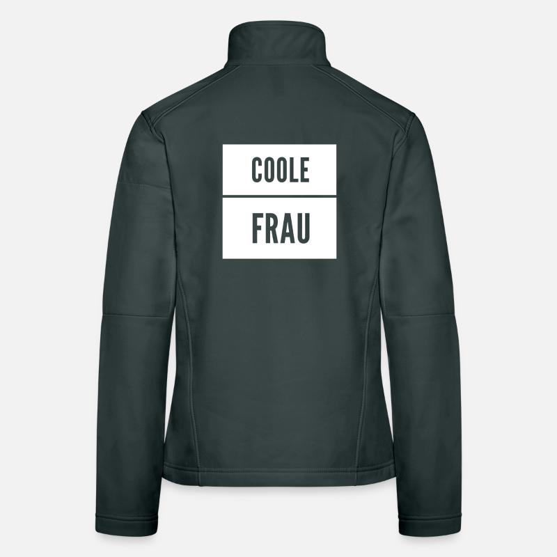 Femme cool Veste en tissu softshell Femme