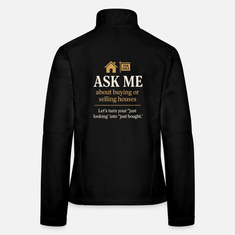 Posez-moi des questions sur l’achat ou la vente de maisons Veste en tissu softshell Femme