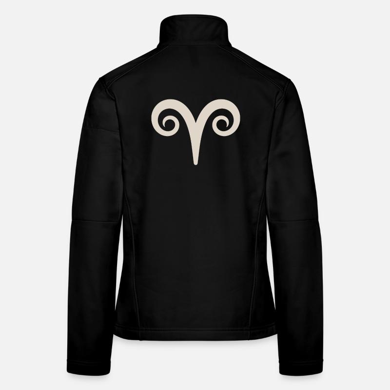 Aries Zodiac Symbol Aries Horoscope Aries Women's Softshell Jacket