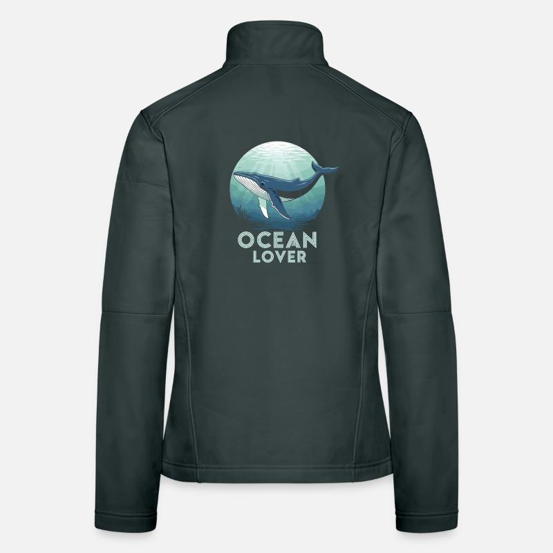 Tauchen Wal - Ocean Lover Frauen Softshelljacke